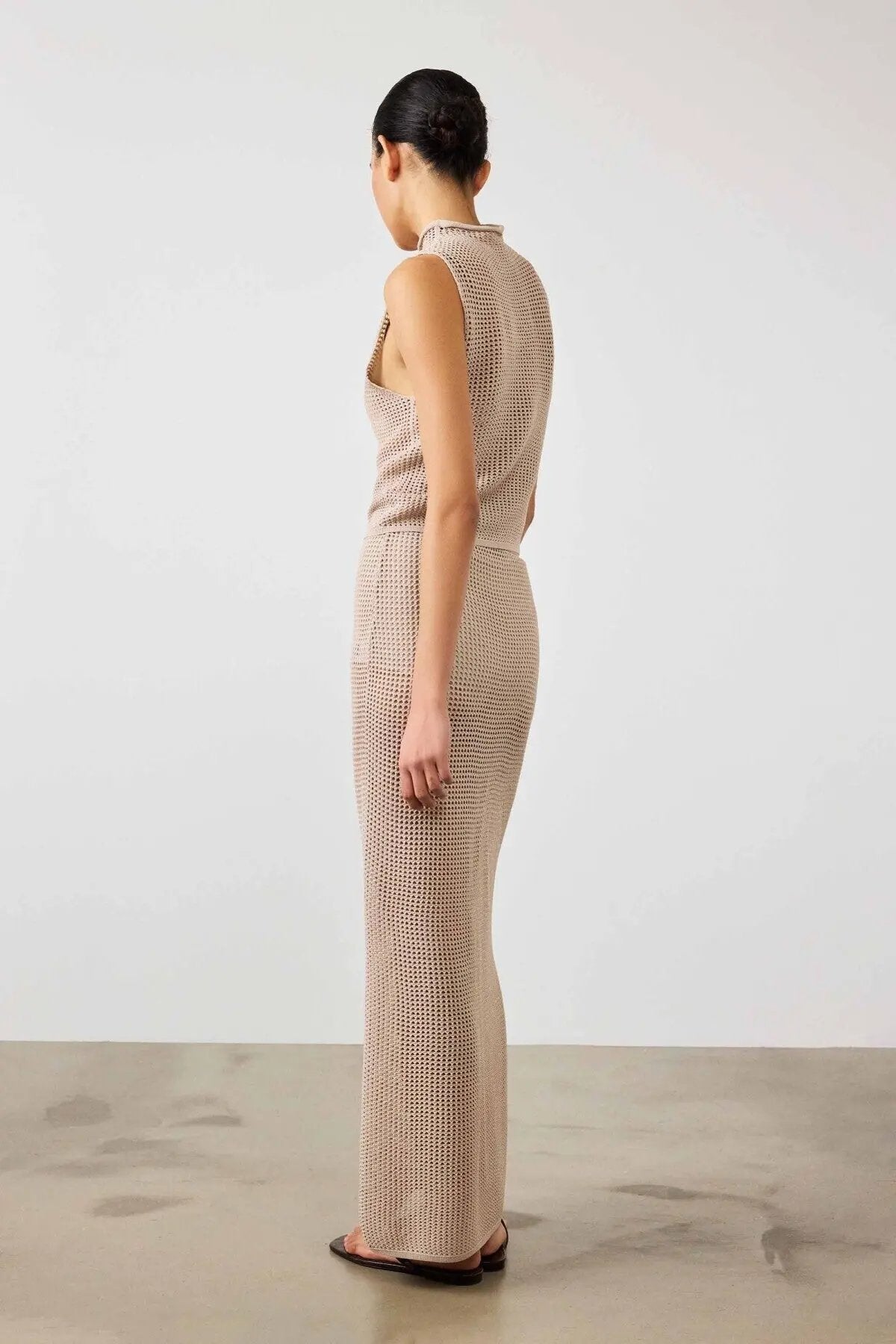 Bej Fileli Uzun Etek  Mısırlı 1951