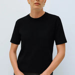 Siyah Bisiklet Yaka Kadın Kazak  Mısırlı 1951