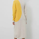 Boğazlı Ekru Elbise  Mısırlı 1951