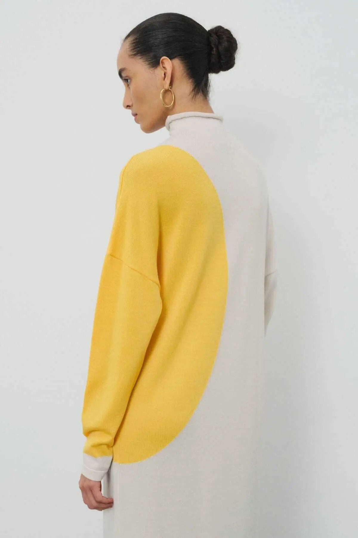 Boğazlı Ekru Elbise  Mısırlı 1951