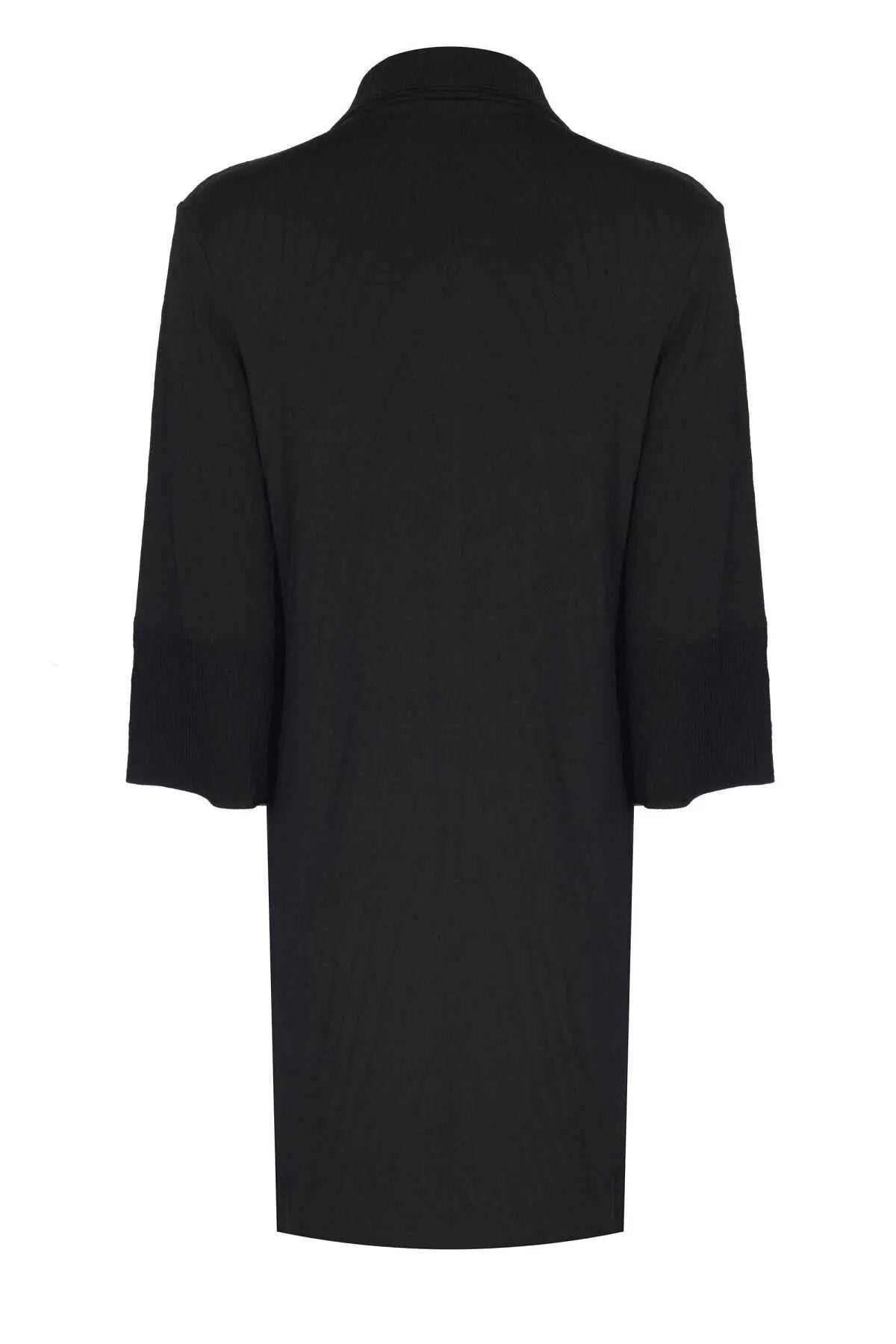 Siyah Desenli Kadın Hırka  Mısırlı 1951