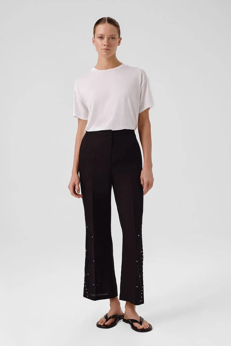 Ekru Bisiklet Yaka Basic Kadın Tişört  Mısırlı 1951