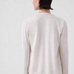 Ekru Dantel Detaylı Düğmeli Kadın Hırka  Mısırlı 1951