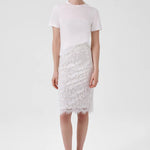 Ekru Dantelli Midi Boy Etek  Mısırlı 1951