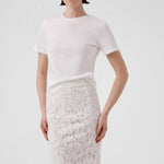 Ekru Dantelli Midi Boy Etek  Mısırlı 1951