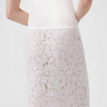 Ekru Dantelli Midi Boy Etek  Mısırlı 1951