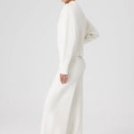 Ekru Düğme Detaylı Kadın Hırka  Mısırlı 1951