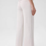 Ekru Kemer Detaylı Bol Paça Kadın Pantolon  Mısırlı 1951