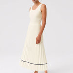 Ekru Piliseli Uzun Etek  Mısırlı 1951