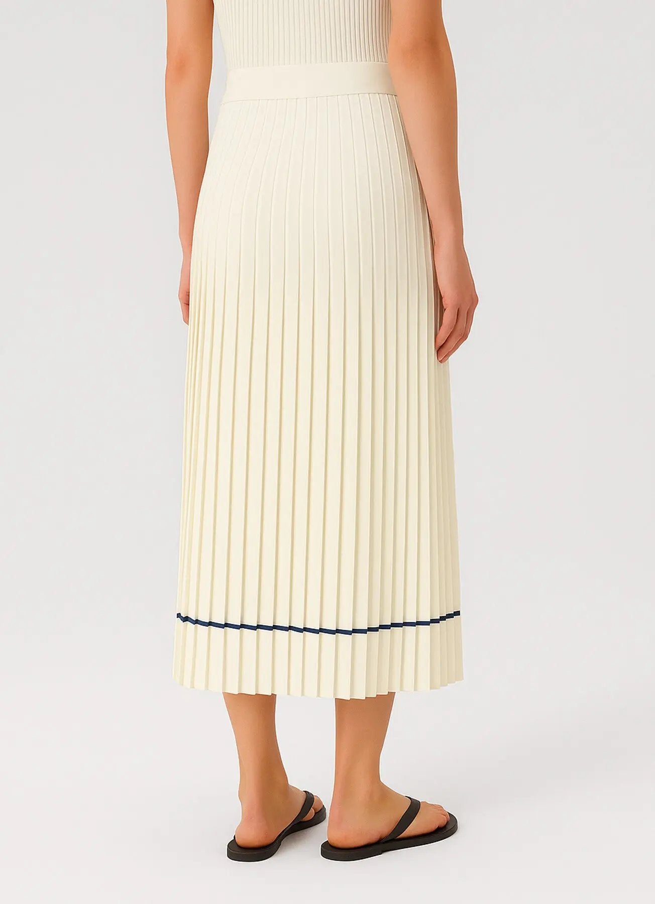 Ekru Piliseli Uzun Etek  Mısırlı 1951