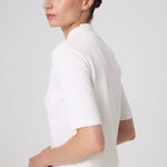 Ekru Yarım Balıkçı Yaka Kadın Kazak  Mısırlı 1951