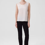 Ekru Yuvarlak Yaka Saten Kadın Atlet  Mısırlı 1951