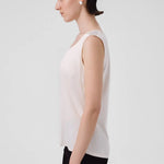 Ekru Yuvarlak Yaka Saten Kadın Atlet  Mısırlı 1951