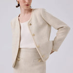 Kemik Yırtmaç Detaylı Kalem Etek  Mısırlı 1951