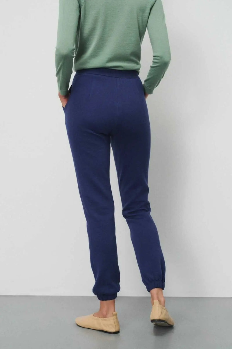 Lastik Paça Saks Kadın Pantolon  Mısırlı 1951