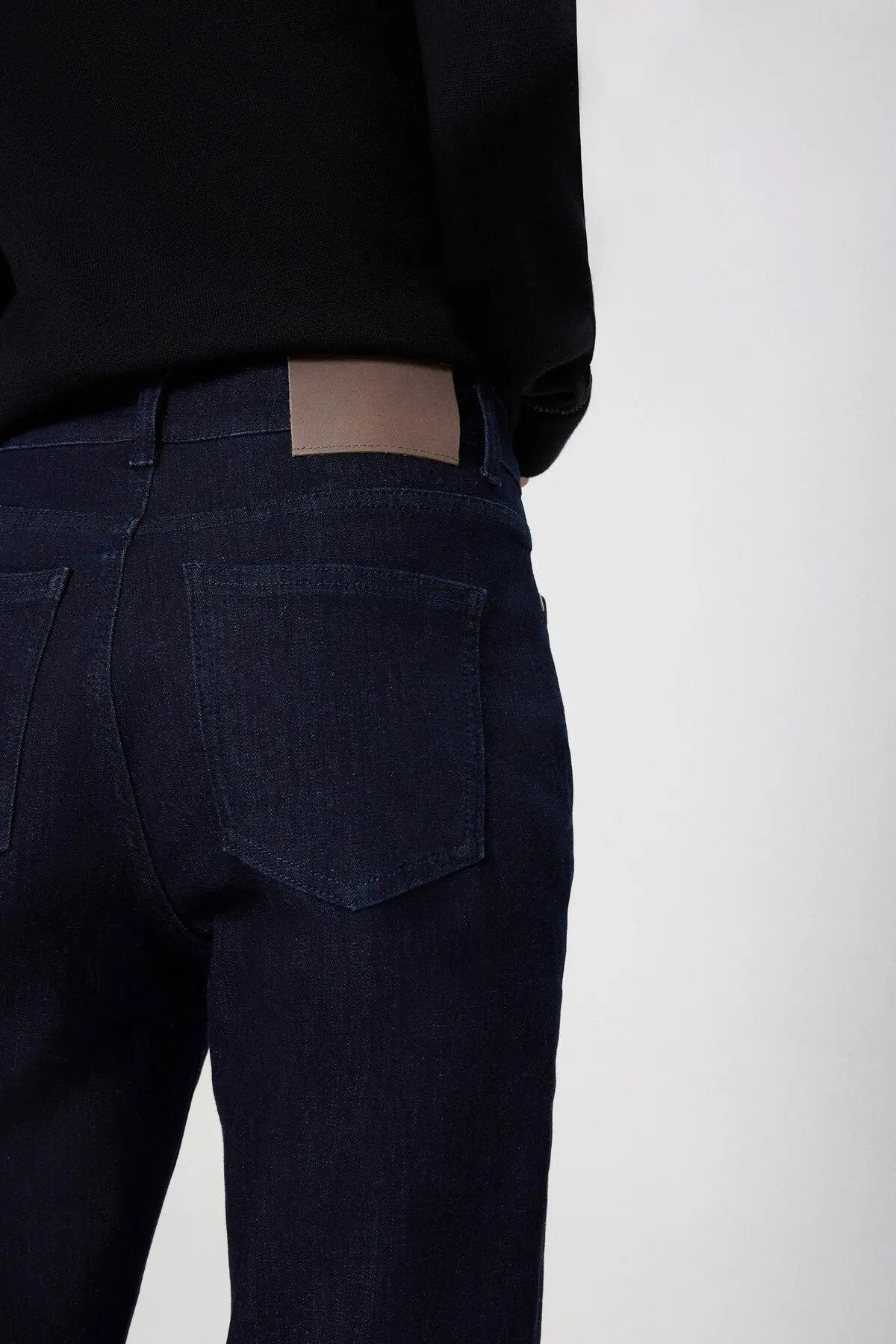 Mavi Yüksek Bel Kadın Jean Pantolon  Mısırlı 1951