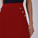 Nar Çiçeği Fileli Midi Boy Etek  Mısırlı 1951