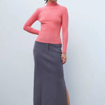 Pembe Yarım Boğazlı Kadın Kazak  Mısırlı 1951