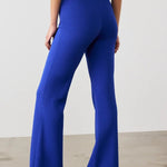 Royal Blue İspanyol Paça Kadın Pantolon  Mısırlı 1951