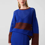 Saks Kahverengi Merserize Midi Etek  Mısırlı 1951