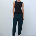 Siyah Kolsuz Triko Kadın Atlet  Mısırlı 1951