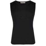 Siyah Kolsuz Triko Kadın Atlet  Mısırlı 1951