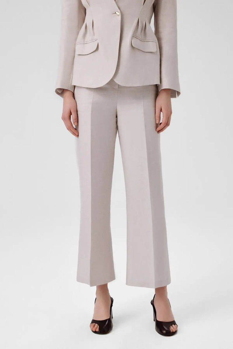 Taş Cep Detaylı Bol Paça Kadın Pantolon  Mısırlı 1951