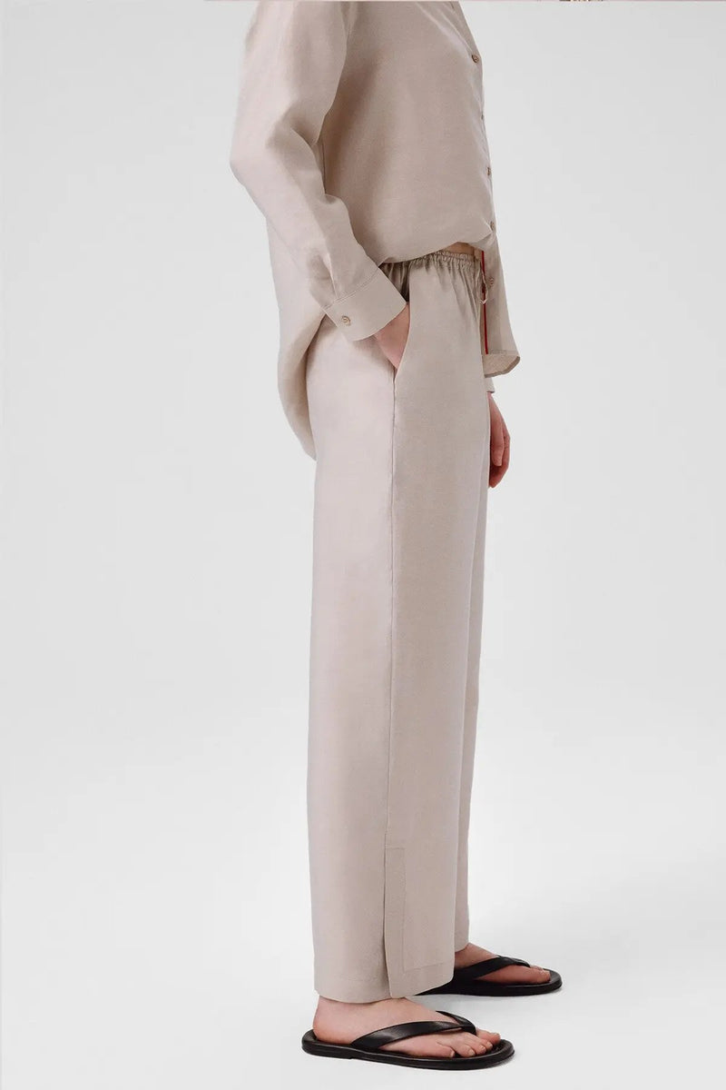 Taş Paçası Yırtmaçlı Kadın Pantolon  Mısırlı 1951