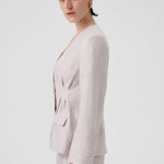 Taş Tek Düğmeli Kadın Blazer Ceket  Mısırlı 1951