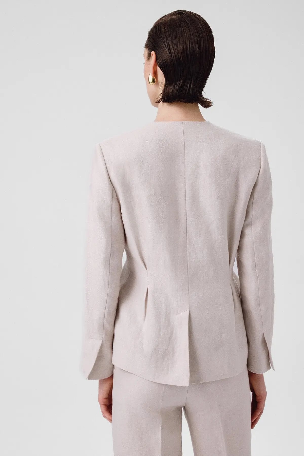 Taş Tek Düğmeli Kadın Blazer Ceket  Mısırlı 1951