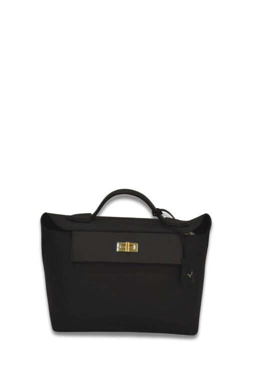 Dark Brown Leather Bag 