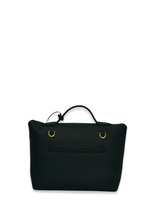 Dark Brown Leather Bag - MAPI DERI